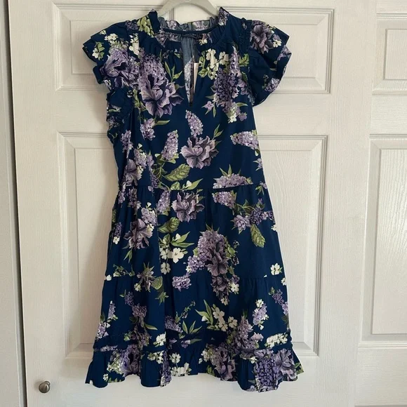 Vineyard Vines Tabatha Floral Dress - L & NWT - Picture 2 of 4